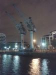 Salford Quays Cranes The Final Night